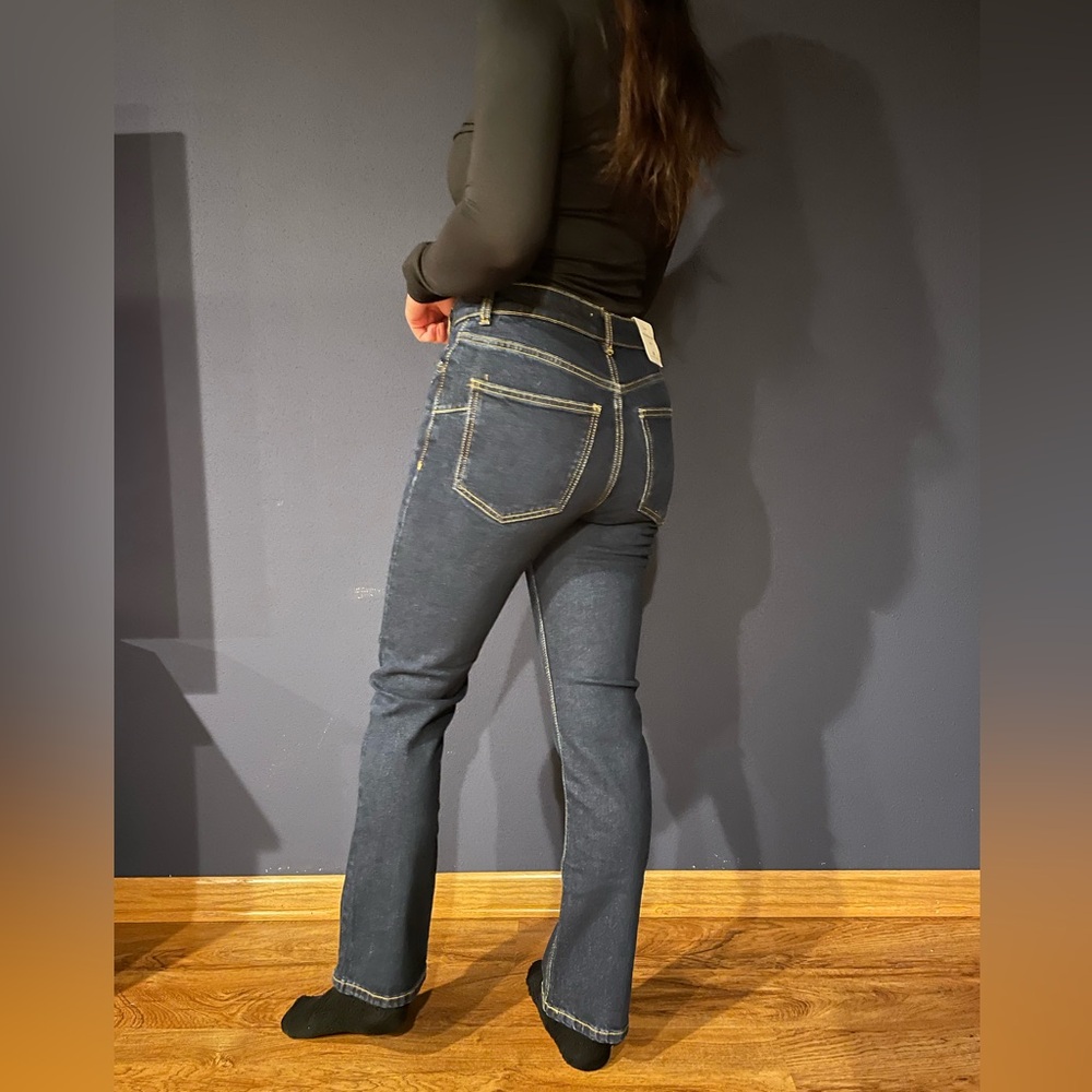 Zara Straight Cut Denim Jeans